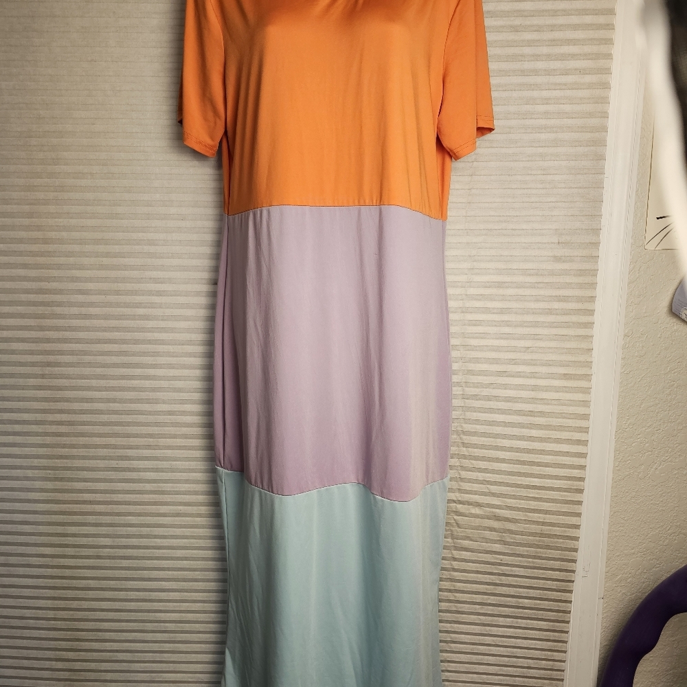Color Block Dress